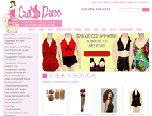 Tablet Screenshot of cross-dress.com